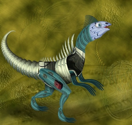 Creation of Dino: Step 9